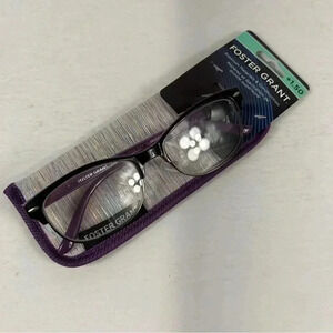 NEW  Foster Grant reading glasses +1.50
